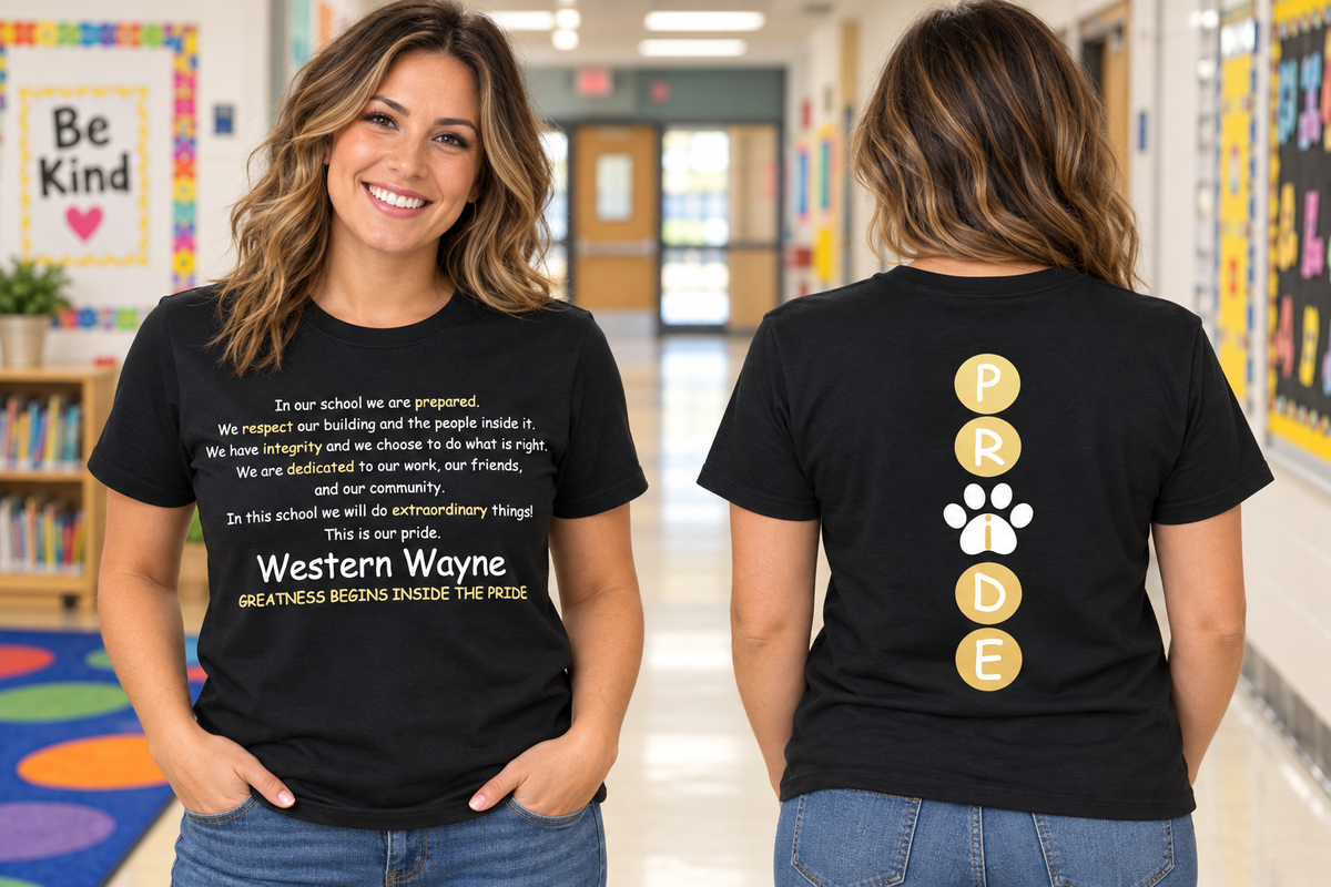 PRIDE Design T-shirt, Long Sleeve, Crewneck or Hoodie Youth and Adults