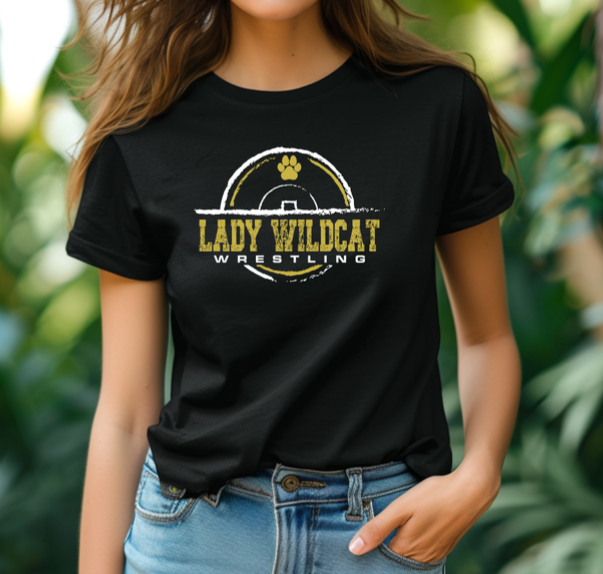 WW Lady Wildcats Wrestling T-shirt