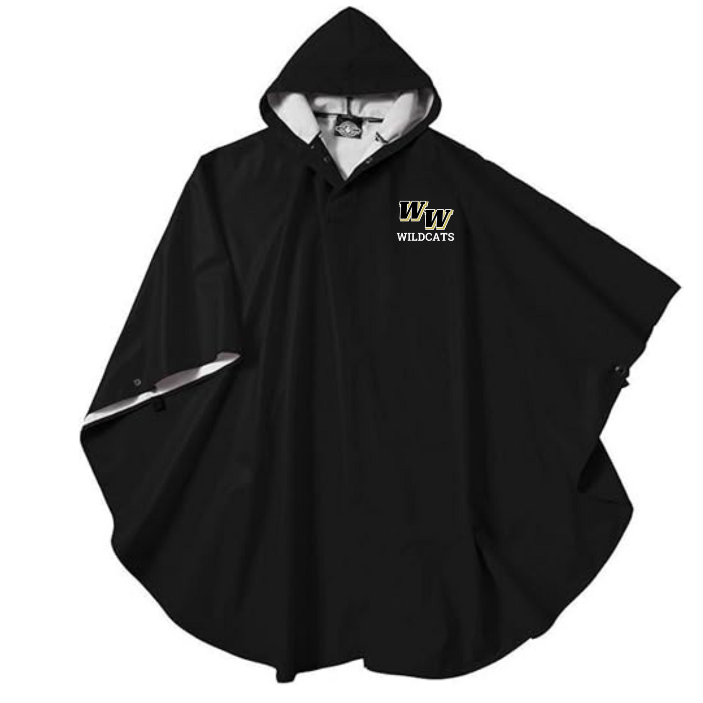 Wildcats Charles River Pacific Ponchos Youth or Adult with embroidery