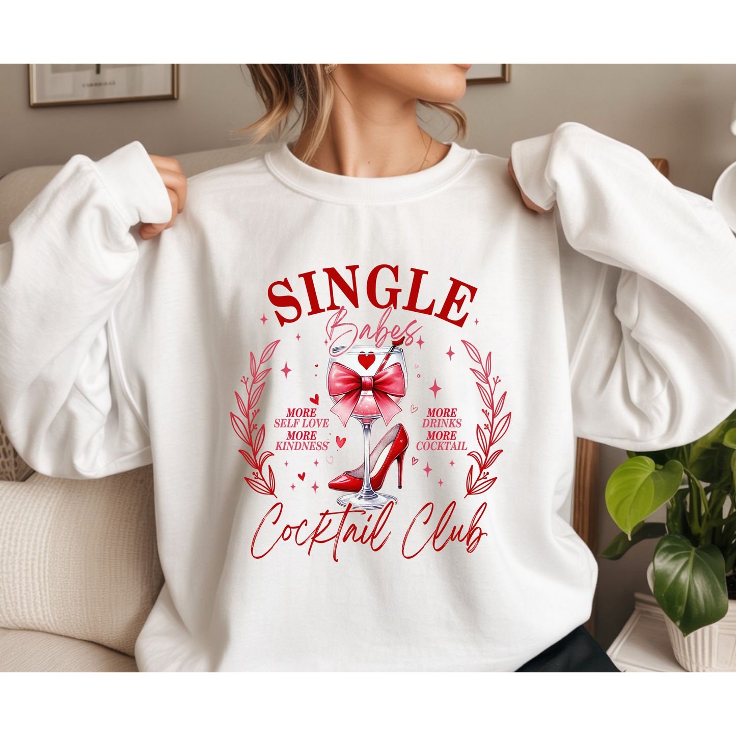 Single Babe Cocktail Club Crewneck