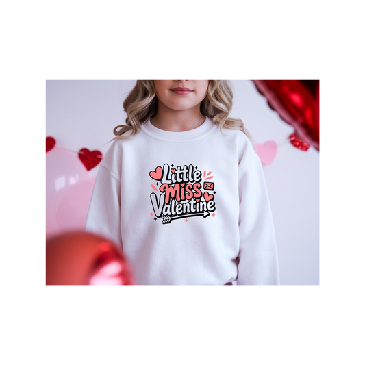 Little Miss Valentine Crewneck