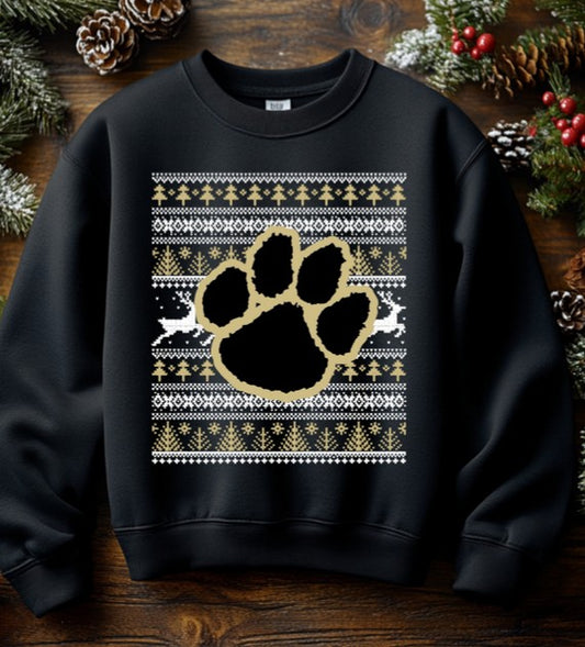 Wildcat Holiday Sweater  Unisex T-shirt, Long sleeve or Crewneck