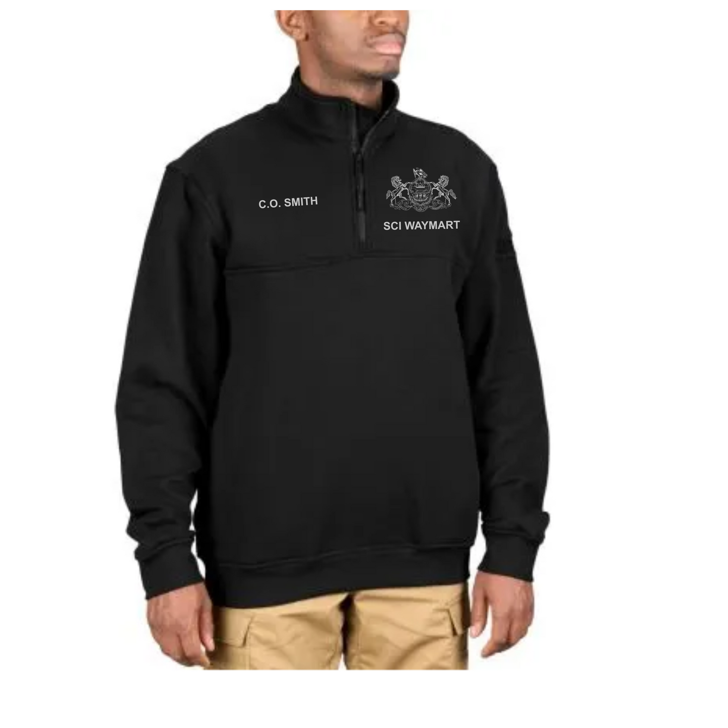 Station 1/4 Zip Job Shirt