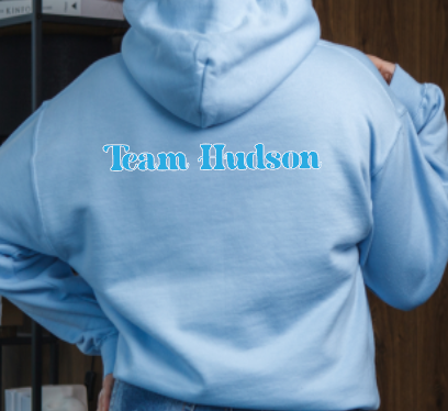 Team Hudson Apparel Youth & Adult T-shirt or Hoodie