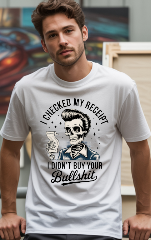 Checked my Receipt T-shirt