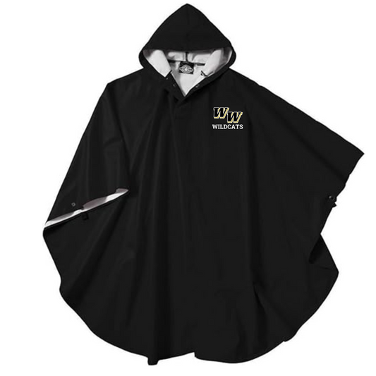 Wildcats Charles River Pacific Ponchos Youth or Adult with embroidery